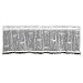 Heritage Lace Dragonfly 45-Inch Wide by 15-Inch Valance with Trim, Ecru