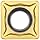 Sandvik Coromant SPMT Carbide Turning Insert, GC1025 Grade, TiAlN Coating, Square Shape