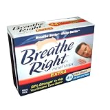 Breathe Right EXTRA Nasal Strips Adult for Noses, 44 Tan Strips