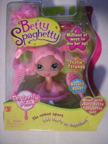 Childrens Toyshop  Toys : Betty Spaghetty Stylin Heads Perfectly Pink