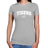 NCAA Jackson State Tigers Ladies Ash Logo Arch T-shirt