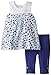Calvin Klein Baby-Girls Infant Printed Tunic with Blue Leggings