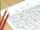 School-Rite Handwriting Instruction Guide - Uppercase Letters