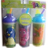 The Backyardigans Straw Cups 9 Oz. - 3 Pack by Munchkin