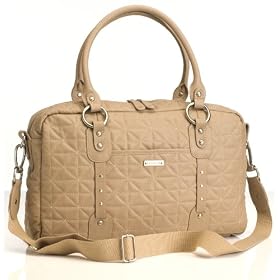Elizabeth Quilted Leather in Fawn