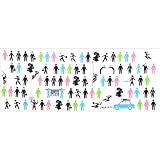 気音間忍者手拭（顔料プリント）忍者リーマンpictogram