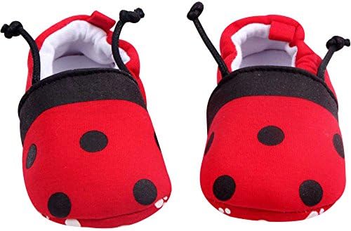 Buttercup Baby Red Ladybird Soft Sole Infant Shoes 0-6 Months