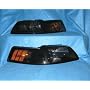 1999 - 2004 SMOKED MUSTANG HEADLIGHT SET WITH FREE XENON BULBS "BRAND NEW" 2000 2001 2002 2003 HEADLIGHTS HEADLAMPS HEADLAMP 99 00 01 02 03 04 FORD MUSTANG COBRA GT