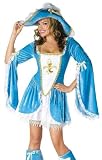 Womens Musketeer French Halloween Costume