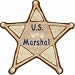 Western Marshall Badge Shaped Kids Rug