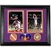 Steve Nash - Amare Stoudamire NBA All Stars Photomint with Authentic Game Used Net Pi...