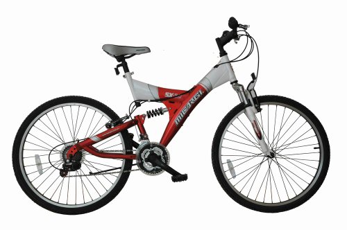 Mens Bike - SX3.0 Mountain Bicycle with Full Suspension BMX 26 in