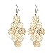 Girl Era Womens Multi-Plates Earrings Popular Round Drop Earrings