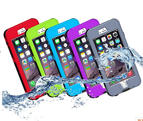 Imagen 2 de Semoss Impermeable Huella Dactilar Funda de Para Apple iPhone 6 Plus (5.5