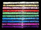 Glitter Wand Pack of 6 Assorted Colors 11 Inch