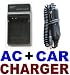 BATTERY CHARGER FOR CASIO NP-40 EX-Z30 Z200 Z300 Z1200