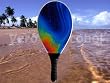 One Frescobol Beach Paddleball Racquet Ball Smashball Smash Ball High-Performance Paddle Ball FREE SHIPPING