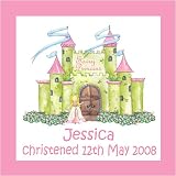 White Framed Personalised Picture GIRL