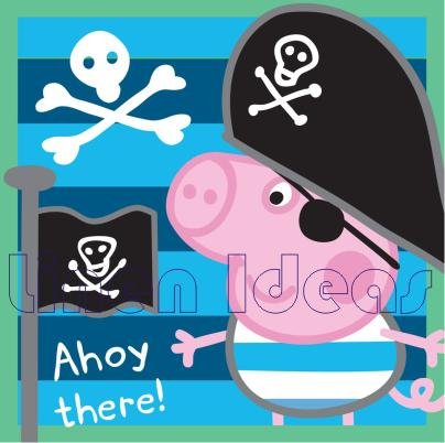 Character World Peppa George Pirate Canvas Art