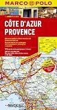MARCO POLO Karten 1:200.000 C&ocirc;te d`Azur, Provence: Mit landwirtschaftlich sch&ouml;nen Strecken und Sehensw&uuml;rdigkeiten - &Uuml;bersichtskarte zum Ausklappen, Entfernungstabelle, Ortsregister, 6 Citypl&auml;ne - Mairdumont