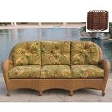 North Cape Catalina Resin Wicker 3 Seater Sofa - Antique Wash