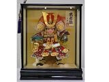 五月人形子供大将ケース入り　子供大将6号ケース飾り　5-8581