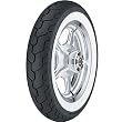 Dunlop D404 Cruiser Motorcycle Tire - Wide White Wall - 150/90-15 / Rear