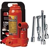 Torin 6-Ton Fast Lift Bottle Jack with Wrench, Model# T906LRK