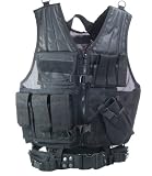 Black Cross Draw Tactical Vest