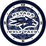 Nevada Wolf Pack NCAA 12In Dimension Wall Clock
