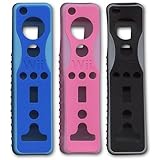 Nintendo Wii Remote Protection Glove (SET OF 3) Assorted colors: black, pin ....
