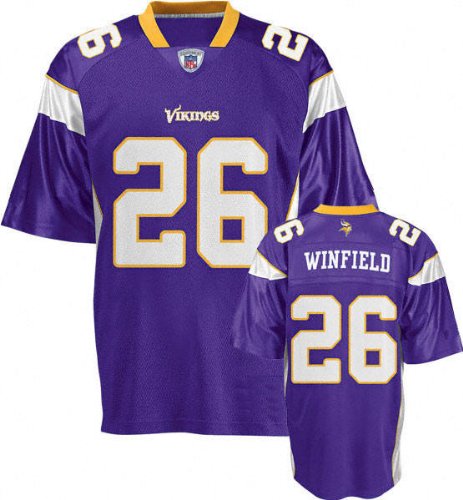 Minnesota Vikings 26 Antoine Winfield Purple Jerseys Authentic Football Jersey Size 48-56 (Please Select the Size When You Order, Can Do Drop Shipping)