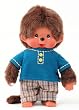 Sekiguchi 222750 - Monchhichi Junge bekleidet mit Shorts, 20cm
