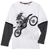 Unionbay  Boys 8-20 Moto Cross Fakie Tee
