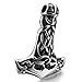 Men's Stainless Steel Pendant Necklace Silver Irish Celtic Knot Elegant -with 23 inch Chain