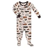 IMAGE OF Carter's Cars Cotton Footed Pajamas BLUE MULTI 24 Mo