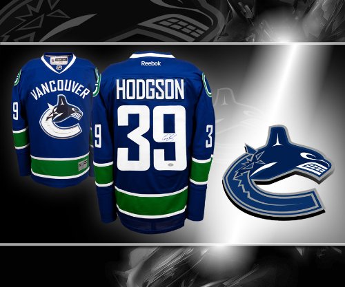Cody Hodgson Vancouver Canucks Autographed Jersey