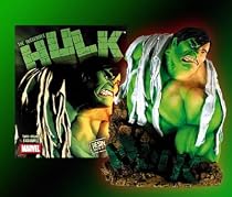 TOWER RECORDS EXCLUSIVE MARVEL HULK MID-TRANSFORMATION BUST