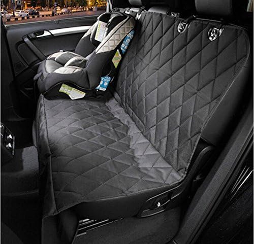 GloMarket Dog Seat Covers Back Seat Protection Bucket Seat Cover (Black)