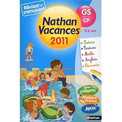 Nathan vacances - de la GS vers le CP : 5/6 ans