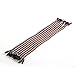 3 X 30CM Jumper Wires Kit,Michael Josh Electrical Solderless Breadboard Ribbon Cables,40Pin Male to Male,Male to Female,Female to Female