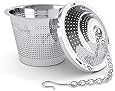 Schefs Premium Tea Infuser - Stainless Steel - Single Cup - Perfect Strainer for Loose Leaf Tea