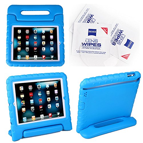 Amazon.com: TRAVELLOR Ipad 5 Shockproof Case Light Weight Kids Case Super Protection Cover Handle Stand Case for Kids Children for Apple Ipad 5 Ipad Air(5 Th Generation) (Blue, iPad air(iPad 5)): Computers & Accessories