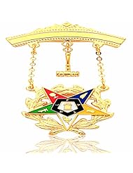 Masonic 10K Yellow Gold Brooches