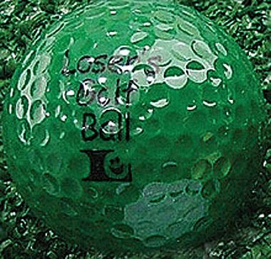 Buy Joke Ball Loser's Golf Ball Golf Ball by Pro Active Sports