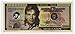 Patrick Swayze $Million Dollar$ Novelty Bill Collectible