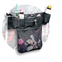 Torre Sicily Double Stroller Organizer with Bag