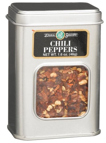 Dean Jacobs Chili Peppers, 2.7-Ounce Tins (Pack of 6) by Dean Jacobs