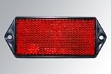 Produkt-Bild: EAL Reflektor, rot, viereckig, 2 St&uuml;ck 100 x 50 mm, zum Schrauben