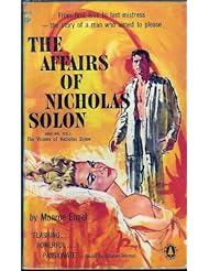 Book: The Affairs of Nicholas Solon (aka The Visions of Nicholas Solon) - Toronto: Popular Library # G410 1st Printing